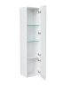 Шкаф пенал Velvex Luna 35 pp.LUN.35 подвесной цвет Белый