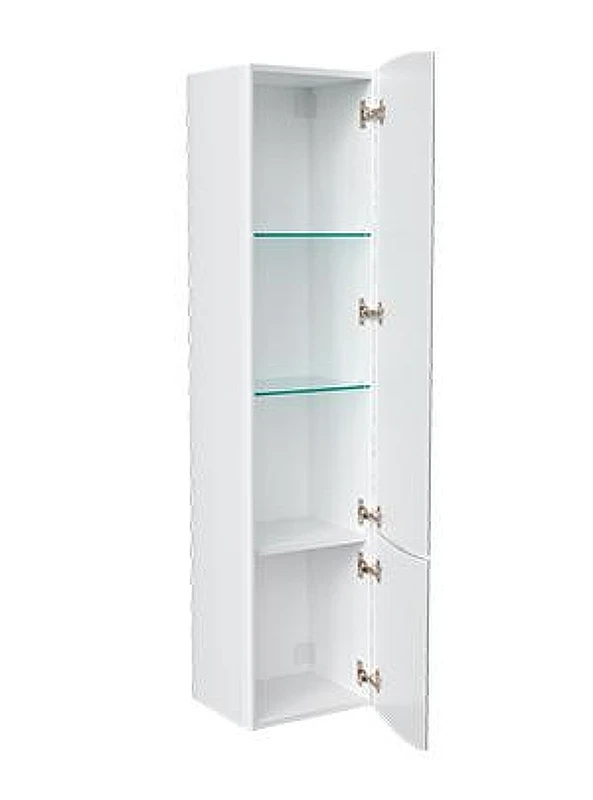 Шкаф пенал Velvex Luna 35 pp.LUN.35 подвесной цвет Белый