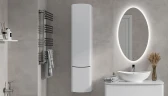 Шкаф пенал Velvex Luna 35 pp.LUN.35 подвесной цвет Белый