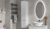Шкаф пенал Velvex Luna 35 pp.LUN.35 подвесной цвет Белый