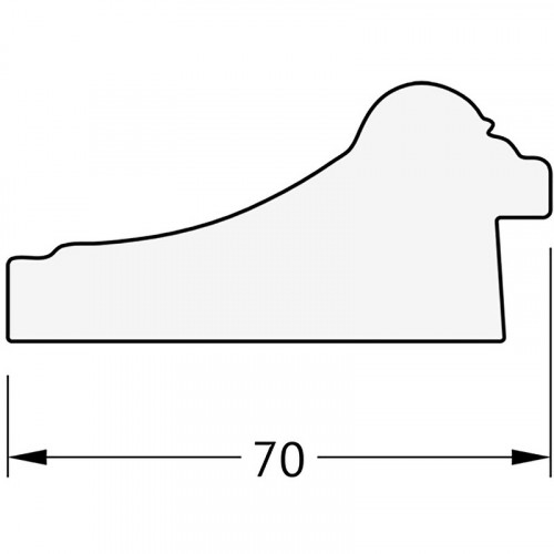 Зеркало Evoform Exclusive 153х63 BY 3564 с фацетом в багетной раме - Старое дерево с плетением 70 мм стекло