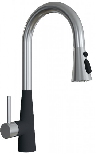 Смеситель для кухни Florentina Вита Pro 313.29Н.1223.501C цвет Нуар Классик