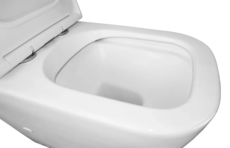 Унитаз компакт Azario Mirada AZ-1288A цвет Белый с бачком и сиденьем Микролифт
