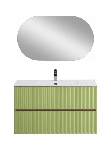 Тумба под раковину Art&amp;Max Elegant 100 AM-ELEGANT-1000-2C-SO-MN-P подвесная цвет Мята