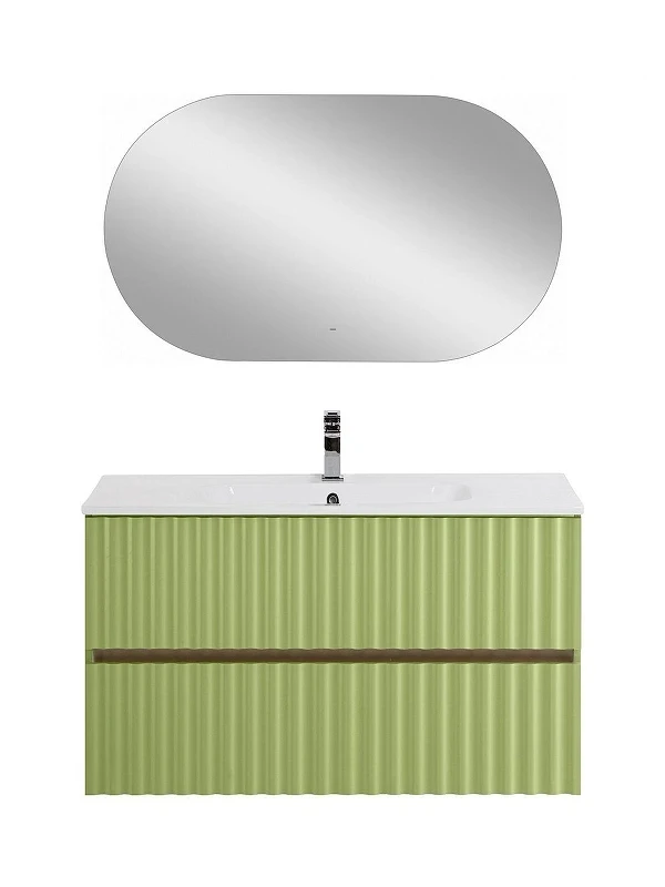 Тумба под раковину Art&Max Elegant 100 AM-ELEGANT-1000-2C-SO-MN-P подвесная цвет Мята