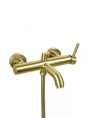 Смеситель для ванны FILARETE Roun FL2120MG цвет Золото матовое