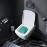 Унитаз AM.PM Spirit V2.0 Square FlashClean C701701SC подвесной с сиденьем микролифт фарфор подвесной