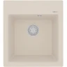 Кухонная мойка Lemark Hanka 450 9910012 Шампань искусственный камень (литьевой мрамор) встраиваемый