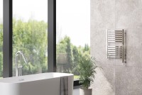 Электрический полотенцесушитель Сунержа Модус 3.0 600х400 R 00-5701-6040 Хром нержавеющая сталь