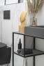 Раковина Deante Correo 60 CQR_TU6S Антрацит металлик искусственный камень (литьевой мрамор) накладная