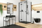Раковина Deante Correo 60 CQR_TU6S Антрацит металлик искусственный камень (литьевой мрамор) накладная