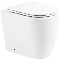 Унитаз BelBagno Marino BB105CBR/BB870SC приставной с сиденьем Микролифт фаянс приставной