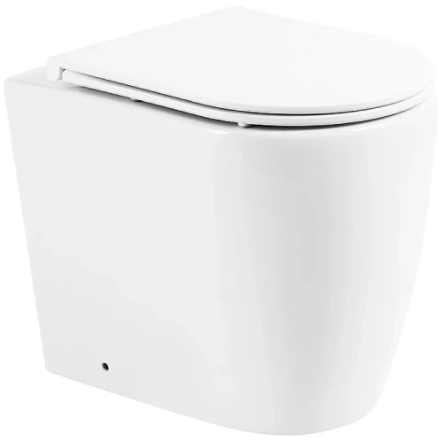 Унитаз BelBagno Marino BB105CBR/BB870SC приставной с сиденьем Микролифт фаянс приставной