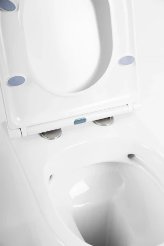 Унитаз BelBagno Marino BB105CBR/BB870SC приставной с сиденьем Микролифт фаянс приставной