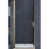Душевая дверь Vincea Alpha 80 VDP-3AL800CLG профиль Брашированное золото стекло прозрачное