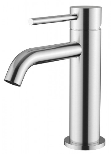 Смеситель для раковины Knotlor Eclipse SS-20 цвет Матовая сталь