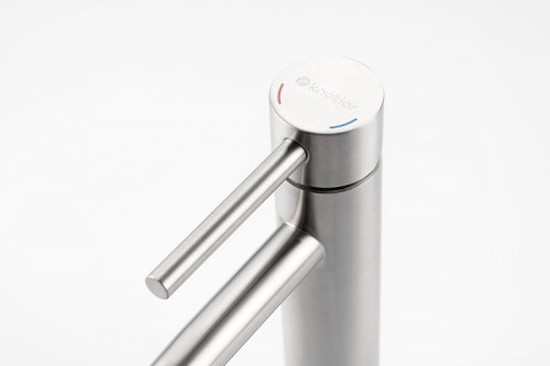 Смеситель для раковины Knotlor Eclipse SS-20 цвет Матовая сталь