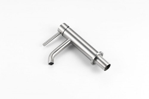 Смеситель для раковины Knotlor Eclipse SS-20 цвет Матовая сталь