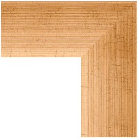 Зеркало Evoform Exclusive Floor 201х111 BY 6156 с фацетом в багетной раме - Травленое золото 87 мм стекло