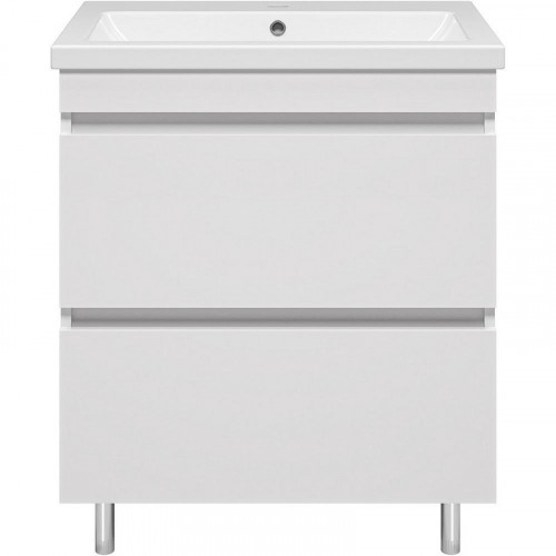 Тумба с раковиной Misty Енисей 70 УТ000015502 Белая