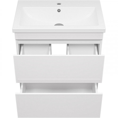 Тумба с раковиной Misty Енисей 70 УТ000015502 Белая