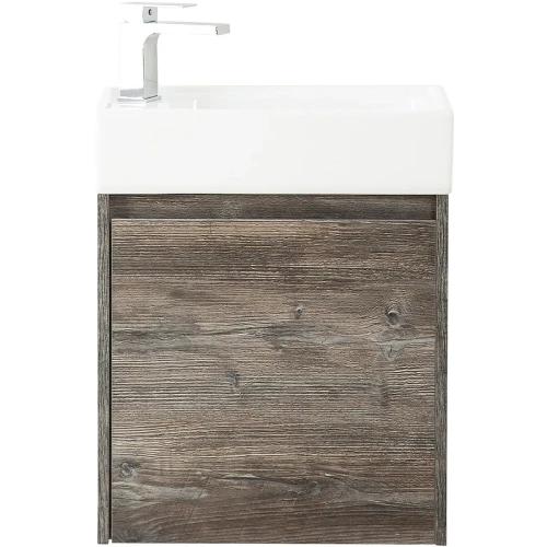 Тумба под раковину BelBagno Kraft Mini 50 L KRAFT MINI-500/260-1A-SO-PP-L подвесная Pino Pasadena МДФ / ЛДСП