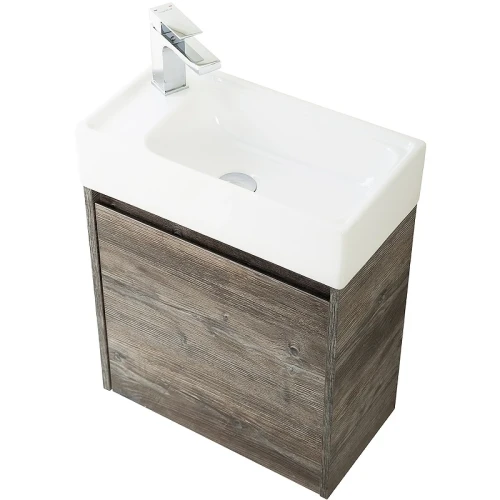 Тумба под раковину BelBagno Kraft Mini 50 L KRAFT MINI-500/260-1A-SO-PP-L подвесная Pino Pasadena МДФ / ЛДСП