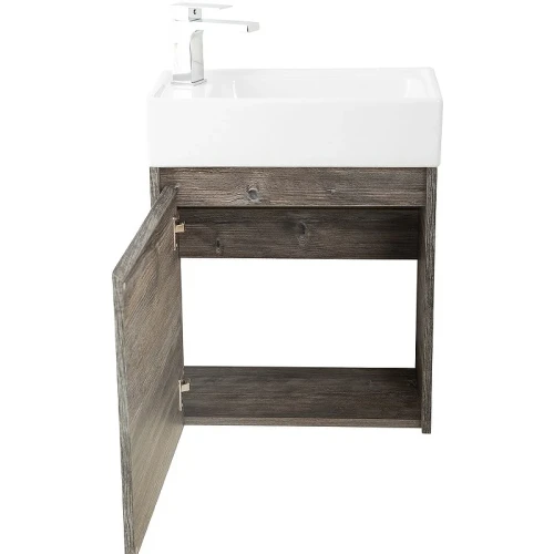 Тумба под раковину BelBagno Kraft Mini 50 L KRAFT MINI-500/260-1A-SO-PP-L подвесная Pino Pasadena МДФ / ЛДСП