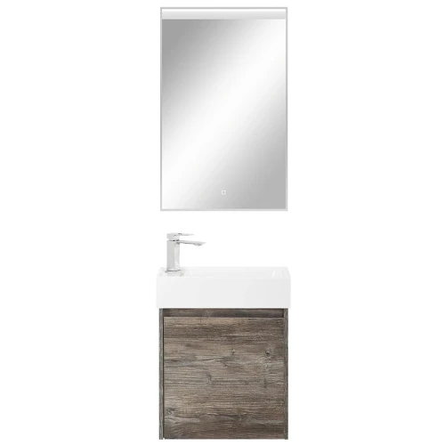 Тумба под раковину BelBagno Kraft Mini 50 L KRAFT MINI-500/260-1A-SO-PP-L подвесная Pino Pasadena МДФ / ЛДСП