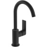 Смеситель для раковины Hansgrohe Rebris E 72576670 Черный матовый латунь