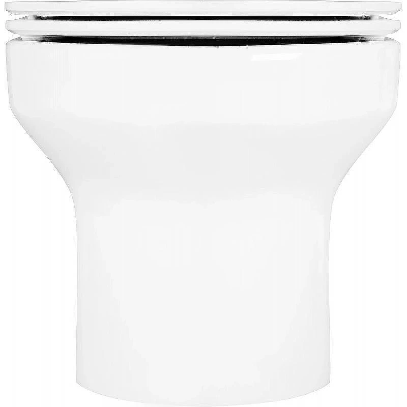 Унитаз с инсталляцией Jacob Delafon Elite EDX114RU-00 + Grohe Rapid SL 38721001 с сиденьем Микролифт и клавишей смыва Хром