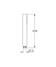 Ручной душ Grohe Euphoria Cube Stick 27699000 Хром пластик