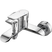 Смеситель для ванны beWash Bliss BVMM0BT123 Хром латунь на стену