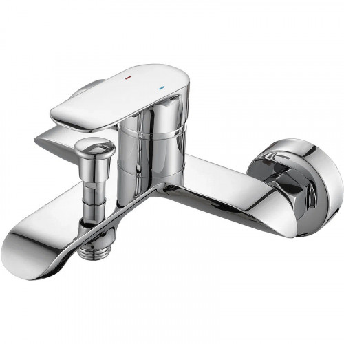 Смеситель для ванны beWash Bliss BVMM0BT123 Хром латунь на стену