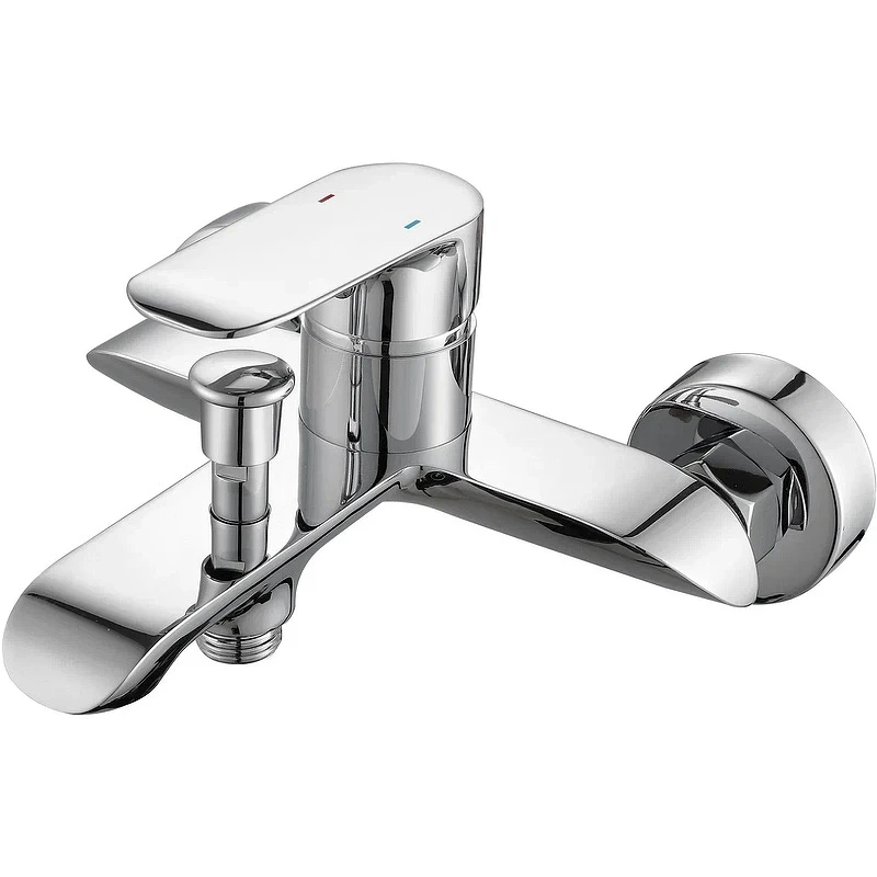 Смеситель для ванны beWash Bliss BVMM0BT123 Хром латунь на стену