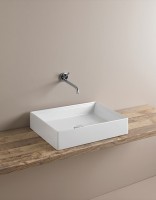 Раковина Artceram Scalino 55 SCL002 01 00 Белая фарфор накладная