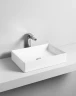 Раковина Artceram Scalino 55 SCL002 01 00 Белая фарфор накладная