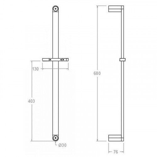 Душевая штанга Ramonsoler Accesorios 477302S Хром