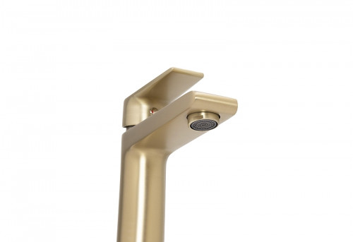 Смеситель для раковины Stella Polar Кламар S3011 SP-00001954 цвет Золото матовое