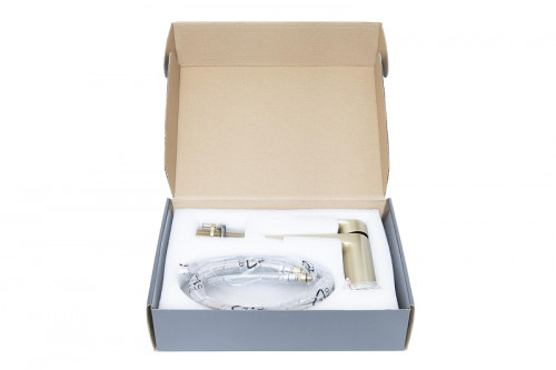 Смеситель для раковины Stella Polar Кламар S3011 SP-00001954 цвет Золото матовое