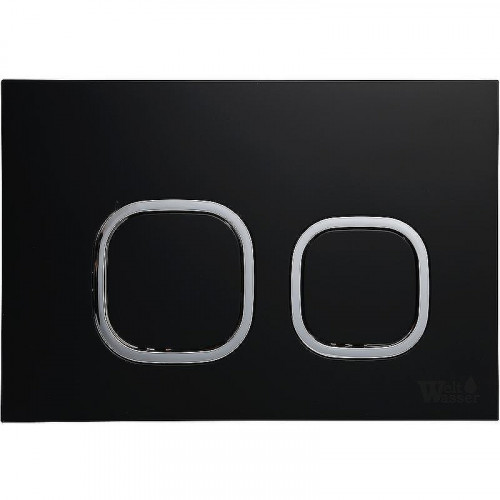 Комплект унитаза с инсталляцией WeltWasser AMBERG 506 + MERZBACH 043 MT-BL + AMBERG RD-BL 10000011340 цвет Черный матовый с сиденьем Микролифт и клавишей смыва цвет Черный