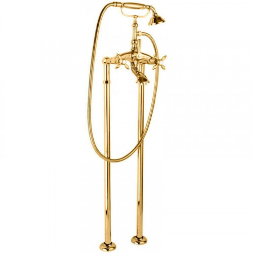 Смеситель для ванны Cezares Nostalgia NOSTALGIA-VDP-03/24-M Золото 24 карат