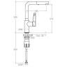 Смеситель для кухни Ramonsoler Kitchen 381901H1MC Хром