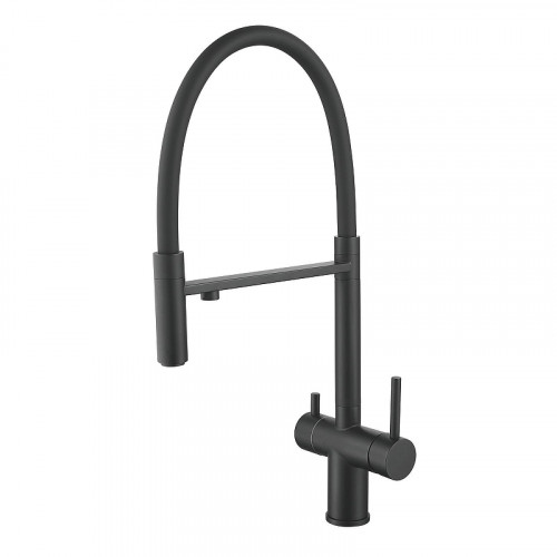 Смеситель для кухни Shevanik S178H цвет Черный