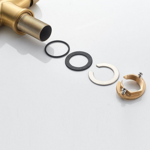 Смеситель для кухни Shevanik S468G цвет Золотой сатин