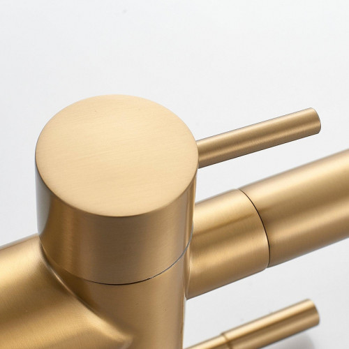 Смеситель для кухни Shevanik S468G цвет Золотой сатин