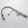 Смеситель для кухни Shevanik S123L-9 цвет Сатин Серый