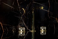 Смеситель для раковины Boheme Aura 152-G-A Золото латунь