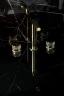 Смеситель для раковины Boheme Aura 152-G-A Золото латунь