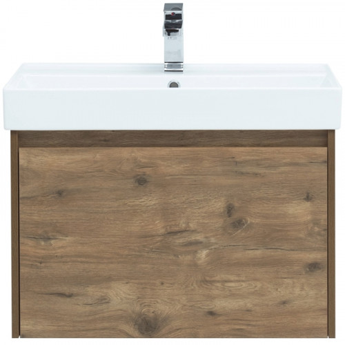 Комплект мебели для ванной Aquanet Nova Lite 75 254217 подвесной Дуб рустикальный МДФ / ЛДСП